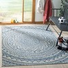 Courtyard CY8734 UV & Stain Resistant Non-Shedding Power Loomed Indoor/Outdoor Rugs - Safavieh - 2 of 4