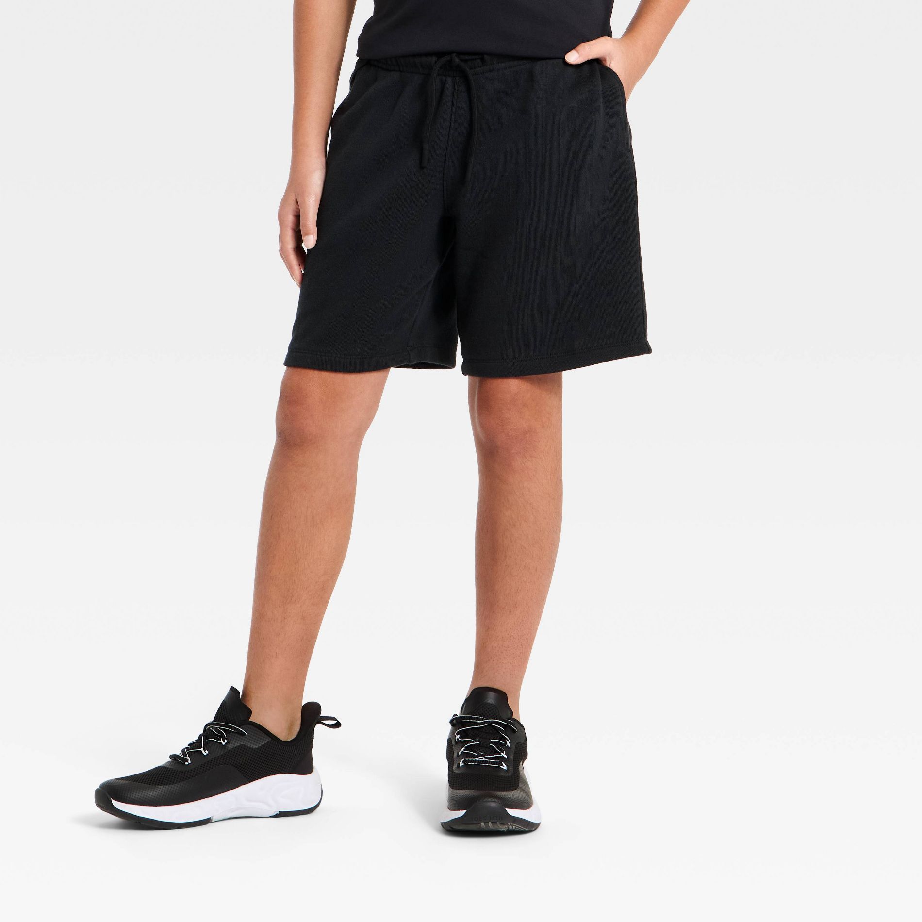 Boys' ' At the Knee' French Terry Shorts - All In Motion™
