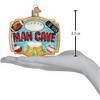 Old World Christmas Blown Glass Ornament for Christmas Tree, Man Cave - 4 of 4