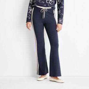 Women's High-Rise Sweater Track Pants - Future Collective - 1 of 3