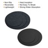 Unique Bargains Reversible Non-slip Heat Insulation Strong Water Absorption Plant Saucer 1 Set - 4 of 4