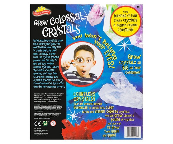 Scientific Explorer Grow Colossal Crystals