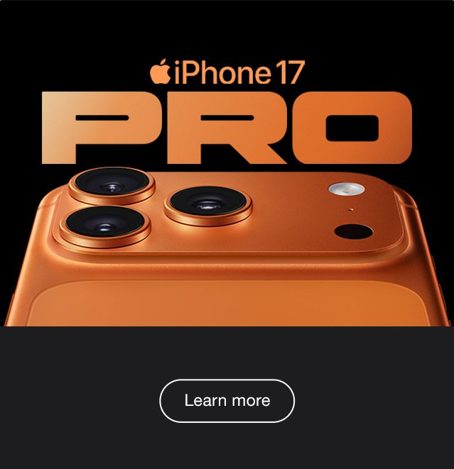 Apple iPhone 17 PRO Learn More