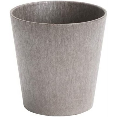 Novelty Metallic Artstone In/Outdoor Cache Resin Flower Pot Planter