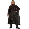 HalloweenCostumes.com Adult Winter Warrior Costume for Women,  Caped Medieval Fighter Halloween Outfit - 2 of 4