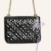 Unique Bargains Beads Ribbon Bow Handbag Charms Keychains 1 Pc - 2 of 4