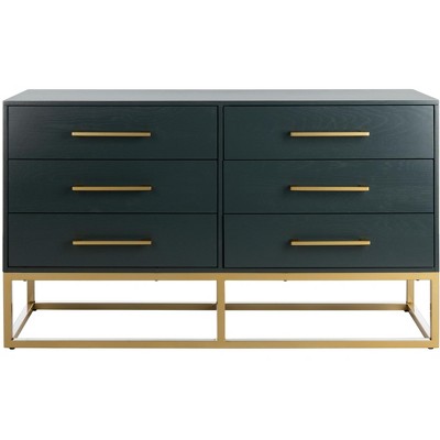 Estelle 6 Drawer Modern Dresser - SFV2105 - Safavieh Couture