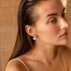 Trendy Gold Plated Knot Earrings for Women Chunky Statement Drop Dangle Earrings Lightweight Fashion Accessories Gold Jewelry - 4 of 4