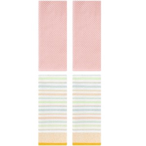 REGALWOVEN 4 Pcs Solid Bathroom Hotel and Spa Waffle Cotton Hand Towels - 1 of 4