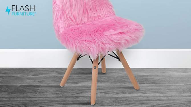 Flash Furniture Kids Shaggy Dog Accent Chair, 2 of 13, play video