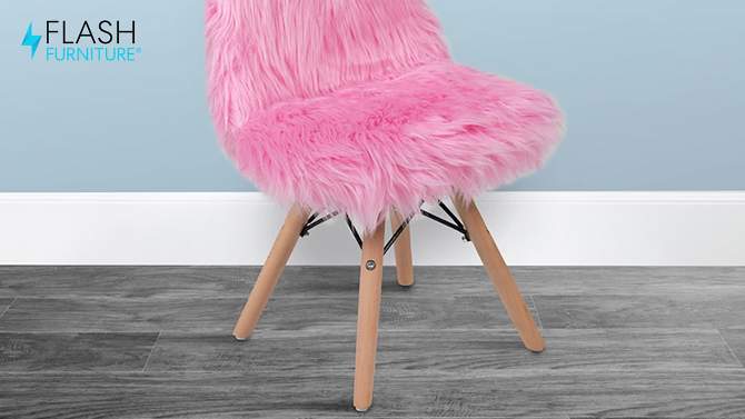 Flash Furniture Kids Shaggy Dog Accent Chair, 2 of 13, play video
