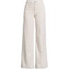 Lands' End Women's High Rise Wide Leg Corduroy Pants - 3 of 4