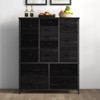 15-Drawer Dresser, Tall Storage Organizer with Metal Frame and Wood Tabletop, Fabric Chest of Drawers for Living Room, Multi-Functional Storage Unit - 2 of 4