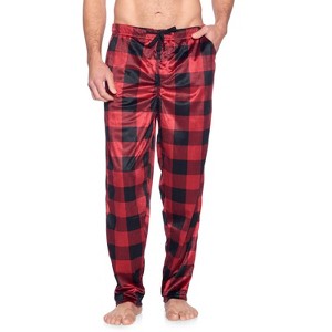 Ashford & Brooks Men's Mink Fleece Sleep Lounge Pajama Pants - 1 of 4