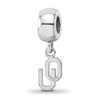 Black Bow Jewelry Sterling Silver Oklahoma Sooners NCAA Bead Charm - 4 of 4