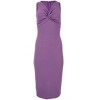 VENUS Womens Twist Front Midi Dress - 3 of 4