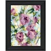 HomeRoots Abstract Floral Black Framed Print Wall Art - 4 of 4