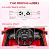 12V Ride on Sports Car for Kids, Licensed Aston Martin Battery Powered Car Toddles, Ride on Toy with RC, Horn, Soft Start - 4 of 4