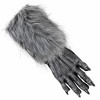 Skeleteen Adults Werewolf Hand Costume Gloves - Grey - 3 of 4