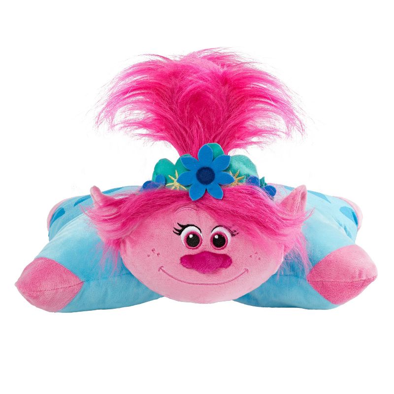 DreamWorks Trolls World Tour Poppy Kids&#39; Pillow Pink - Pillow Pets, 3 of 6