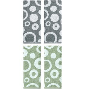 REGALWOVEN Cotton Soft Absorbent Bathroom Hand Towels 14" x 28" 4 Packs - 1 of 4