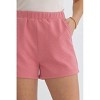 Women's Textured Shorts - entro - 4 of 4