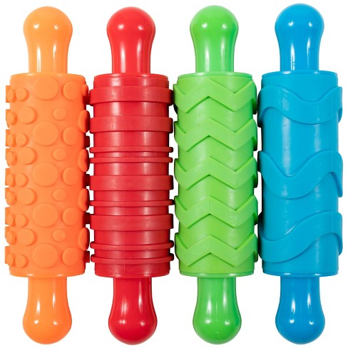 Ready 2 Learn Paint And Dough Texture Rollers, Set Of 4 : Target