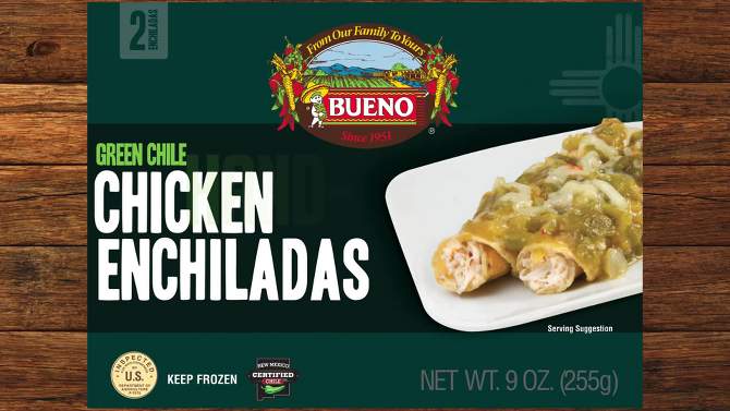 Bueno Frozen Red Chile Cheese Frozen Enchiladas - 9oz, 2 of 4, play video