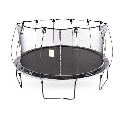 Circular trampoline outlet