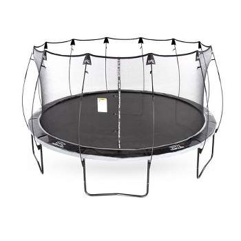 Skywalker Trampolines Epic Series 14' Round Trampoline with Dual Spring Pad - Black/Gray