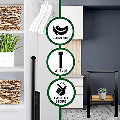 Black and Gray Aluminum Folding Step Ladder