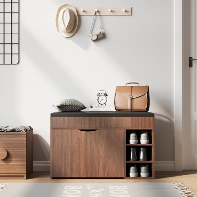 Shelbie 12 Pair Shoe Storage Bench
