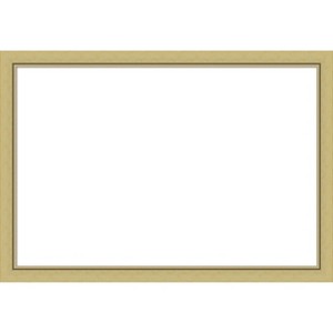 Amanti Art Landon Gold Narrow Framed Dry Erase Magnetic Board - 1 of 4