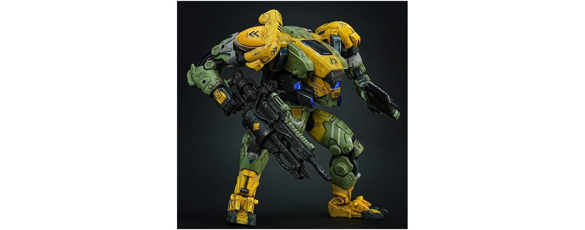 DX-07 Aria Bladeheart EXO-Valcrian 1/18 Scale | Mecha Project | Fresh Retro 0