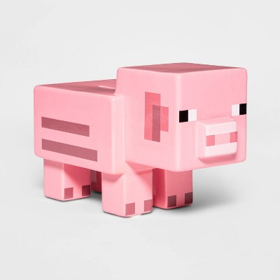 Minecraft Pig Money Bank Spardose Fan Merch Gaming