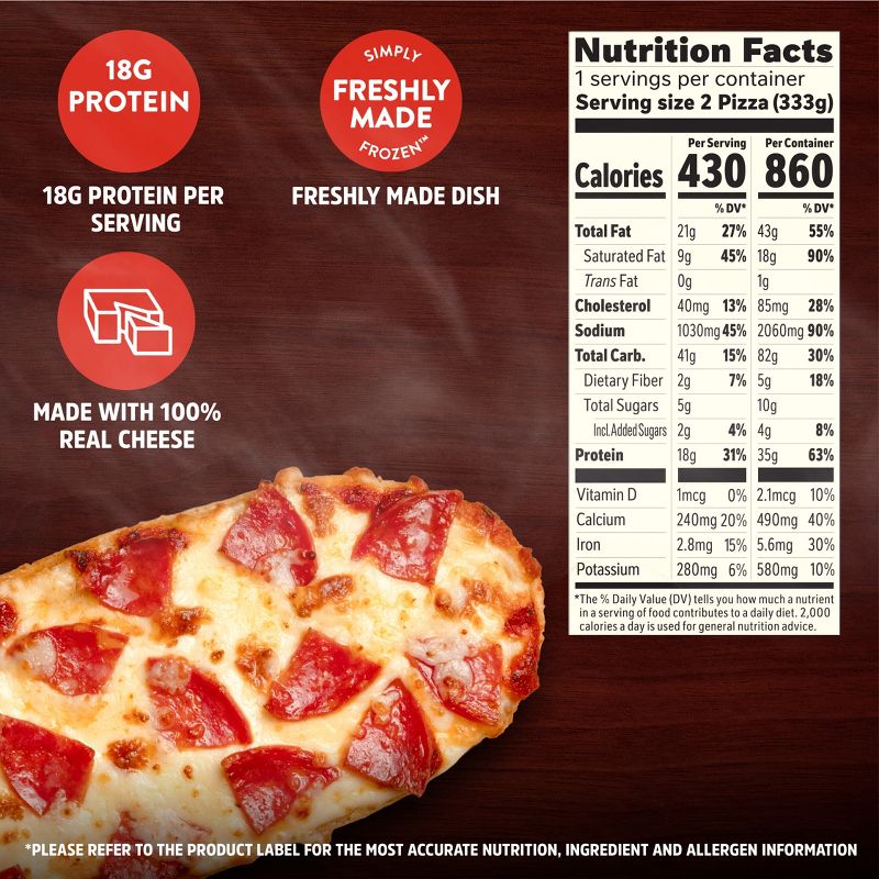 Stouffer&#39;s Frozen Pepperoni French Bread Pizza - 11.75oz, 4 of 9