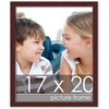 PosterPalooza | Minimalist Brown Picture Frame - UV Acrylic, Foam Board Backing, Hanging Hardware - 2 of 4