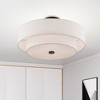 Livex Lighting Claremont 4 - Light Semi-Flush Mount in  English Bronze - 4 of 4