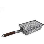 Yukon Glory Premium Grilling Basket, Designed Grill Vegetables, Seafood, Poultry and Meats