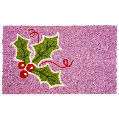 Calloway Mills Holly Berry Doormat (Multi 17 In. x 29 In. x 0.60 In.)