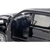 2019 RAM 1500 Laramie Crew Cab Pickup Truck Black with Silver Stripes 1/24 Diecast Model Car by Motormax - 3 of 4