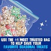 Ziploc Holiday Freezer Food Quart Storage Bags - 19ct - 3 of 4