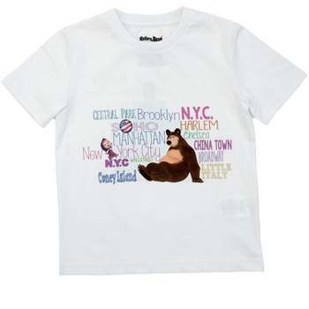 Masha and The Bear Travel T Shirt - Toddler