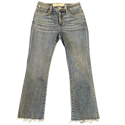 Women's Wo‚Äôs Mid Rise Crop Flare Jean - Ceros
