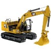 CAT Caterpillar 323 Hydraulic Excavator with Operator "High Line Series" 1/50 Diecast Model by Diecast Masters - 4 of 4