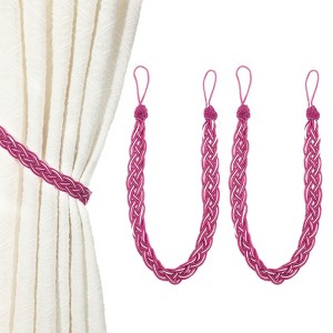 Unique Bargains Braided Polyester Elegant Design Durable Curtain Tiebacks - 1 of 4