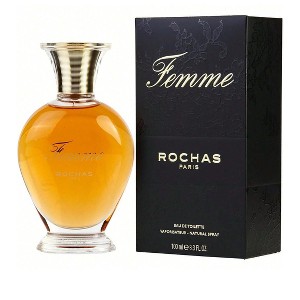Rochas Women Femme 3.4 Oz Edt Spr [Gold Cap] - 1 of 1