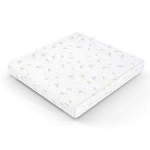 Resenkos Jacquard Bamboo Cover, Eco-Friendly Fabric, Luxury Weave, Soft Breathable, Moisture Wicking, Cool Comfort - 1 of 4