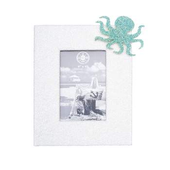 Beachcombers Octopus Photo Frame 9.5 x 7.5 x 0.5 Inches.