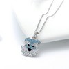 Schnauzer Dog Pendant Necklace for Women Sterling Silver Cz Ginger Lyne Collection - 3 of 4